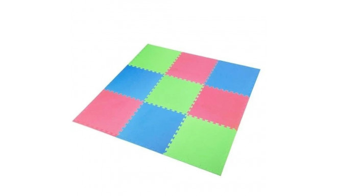 Puzzle mat multipack One Fitness MP10 green-blue-red