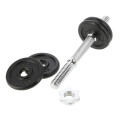 Threaded barbell HMS SG01 7 kg 4 plates