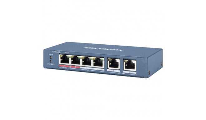 SWITCH PoE DS-3E0106HP-E 6-PORTOWY Hikvision