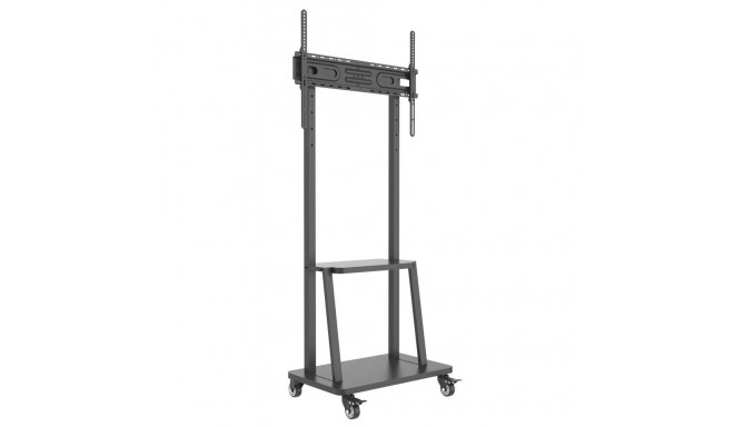 Techly Floor Stand with Shelf for 32-70" LCD/LED/Plasma TV