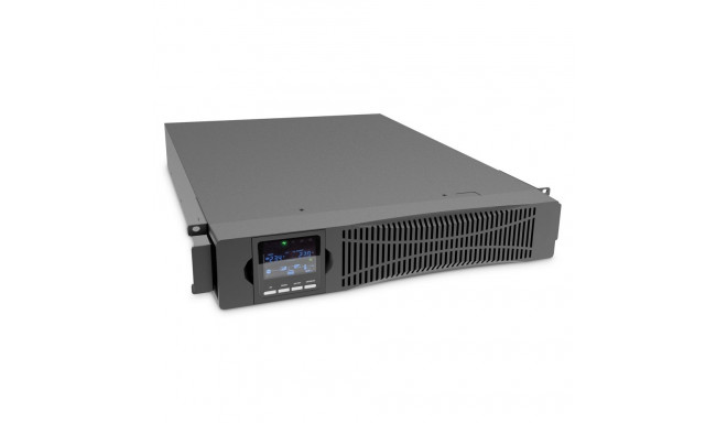 Online Rack UPS 19" LCD 1000VA/1000W 2x12V/9Ah 8xC13 1xC14 USB RS232 RJ45 D325mm