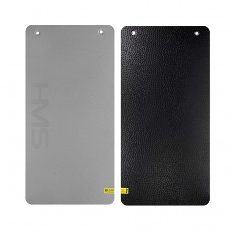 Club fitness mat with holes HMS MFK01 grey-black