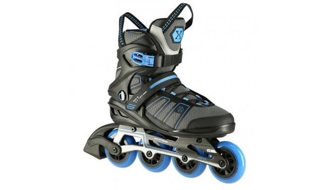 INLINE SKATES NILS EXTREME NA14217 BLACK-BLUE SIZE.  44