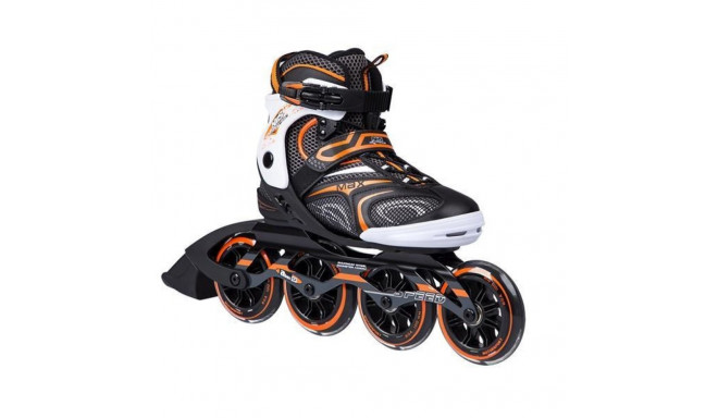 INLINE SKATES NILS EXTREME NA1060S BLACK-ORANGE SIZE. 40