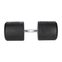 Rubberized dumbbell 22.5kg HMS HG PRO 22.5