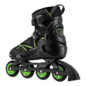 INLINE SKATES NILS EXTREME NA9022 BLACK-GREEN SIZE. 41