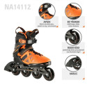 INLINE SKATES NILS EXTREME NA14112 BLACK-ORANGE SIZE. 45