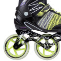 INLINE SKATES NILS EXTREME NA1206 BLACK-GREEN SIZE. 40