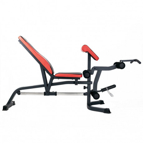 HMS Fitness LS3050 Adjustable weight training bench Adjustable backrest Adjustable seat Gym Black, R