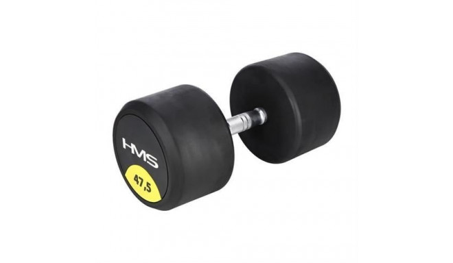 Rubberised dumbbell 47.5kg HMS HG PRO 47.5