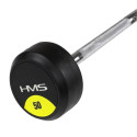 HMS GSG50 fixed barbell/rubber bar 50 kg