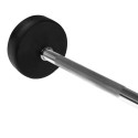 HMS GSG40 fixed barbell/rubber bar 40 kg