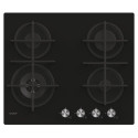 Candy CDK6GF4WEKB Black Built-in 59.5 cm Gas 4 zone(s)