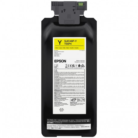 Epson SJIC48P-Y Yellow ink cartridge for ColorWorks C8000e