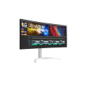 LG 38BQ85C-W computer monitor 95.2 cm (37.5") 3840 x 1600 pixels Quad HD+ White