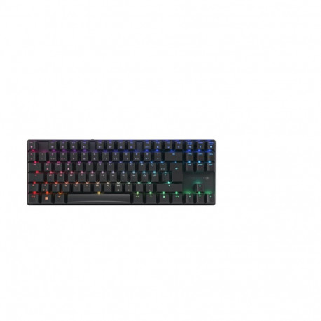 CHERRY MX 8.2 TKL juhtmevaba RGB mänguklaviatuur RF juhtmevaba + Bluetooth QWERTZ saksa must