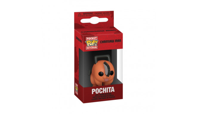 FUNKO POP! Atslēgu piekariņš: Chainsaw Man - Pochita