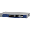 NETGEAR GS524-300EUS, 24-Port Gigabit Ethernet unmanaged Switch, Desktop Gigabit Ethernet (10/100/10