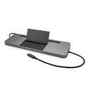 i-tec Metal SB-C Ergonomic 4K 3x Display Docking Station with Power Delivery 85 W + Universal Charge