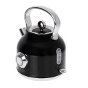 Adler AD 1346B electric kettle 1.7 L 2200 W Black, Metallic