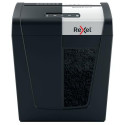 Rexel Secure MC6 paper shredder Micro-cut shredding 60 dB Black, Silver