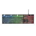 Trust GXT 838 Azor keyboard Mouse included Gaming USB Czech, Slovakian Black