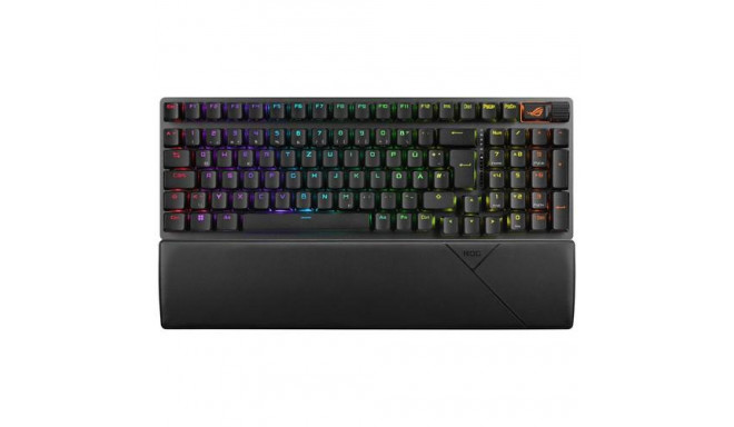 ASUS ROG Strix Scope II 96 wireless keyboard Gaming USB + RF Wireless + Bluetooth QWERTZ Swiss Black