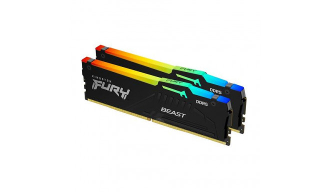 Kingston Technology FURY Beast 64GB 6400MT/s DDR5 CL32 DIMM (Kit of 2) RGB EXPO