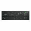 CHERRY AK-C8112 keyboard Medical RF Wireless QWERTZ German Black