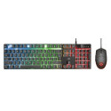 Trust GXT 838 Azor keyboard Mouse included Gaming USB Black