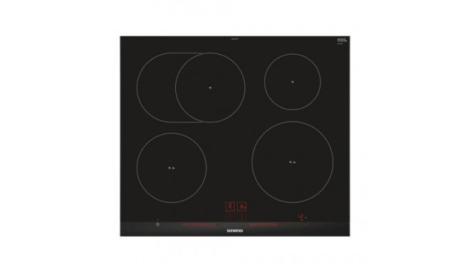 Siemens EH675LFC1E hob Black, Stainless steel Built-in Zone induction hob 4 zone(s)