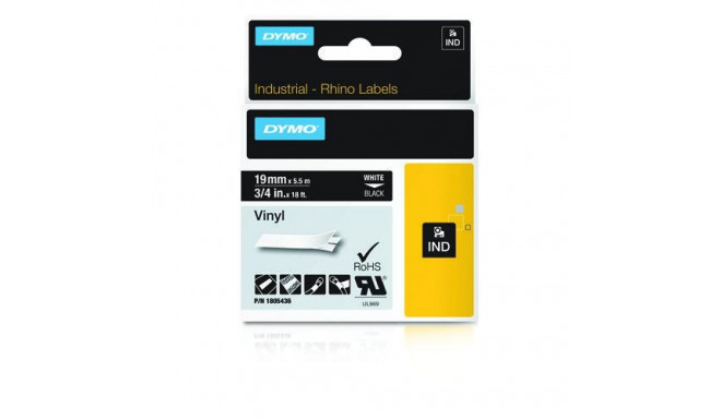 DYMO IND Vinyl Labels