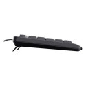 Trust 24639 keyboard USB No US English Black