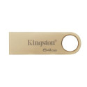 Kingston Technology DataTraveler 64GB 220MB/s Metal USB 3.2 Gen 1 SE9 G3