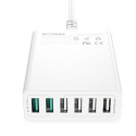 BlitzWolf BW-S15 mobile device charger Universal White AC Fast charging Indoor