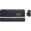 Logitech MX Keys S Combo keyboard Mouse included Office RF Wireless + Bluetooth QWERTZ German Graphi