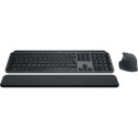 Logitech MX Keys S Combo keyboard Mouse included Office RF Wireless + Bluetooth QWERTZ German Graphi