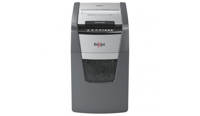 Rexel AutoFeed+ 130M paper shredder Micro-cut shredding 55 dB Black, Grey