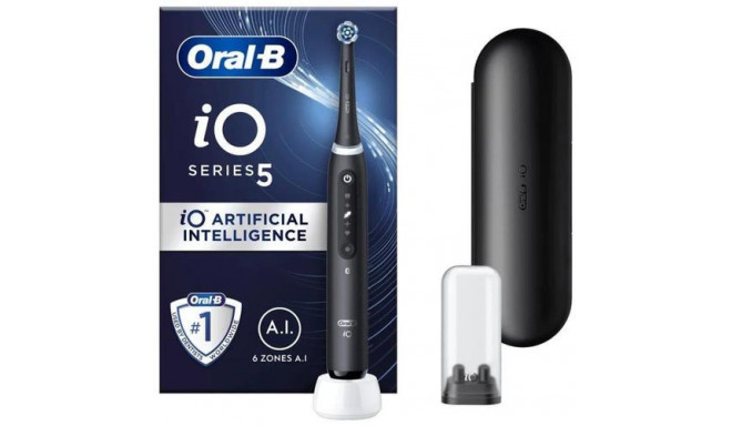 Oral-B IOSERIES5BL electric toothbrush Adult Vibrating toothbrush Black