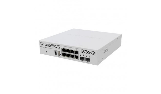 Mikrotik CRS310-8G+2S+IN: L3 Smart Switch Managed 2.5G Ethernet (100/1000/2500) Power over Ethernet 
