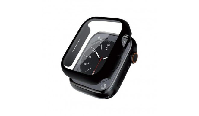 Crong CRG-45HS-BLK Smart Wearable Accessories Case Black Polycarbonate (PC), Tempered glass