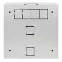 Intellinet Low-Profile 19&quot; Wall Mount Cabinet with 4U Horizontal and 2U Vertical Rails Slim