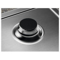 Electrolux KGS6424SX hob Stainless steel Built-in 56 cm Gas 4 zone(s)