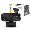 Savio CAK-03 - - farve - 1280 x 720 - audio - USB - AVI webcam 2000000 MP 0 x 0 pixels USB 2.0 Black