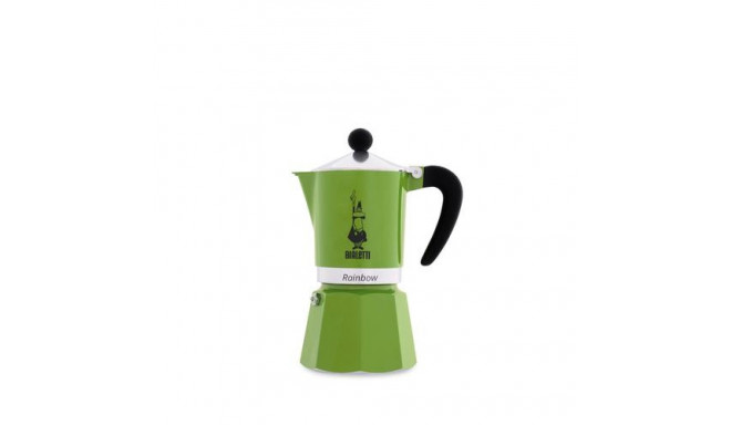 Bialetti Rainbow Moka pot Black, Green