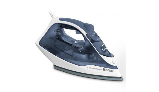 Tefal Express Steam FV2837 Dry &amp; Steam iron Cerilium soleplate 2400 W Blue, Grey, White