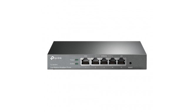 TP-Link TL-R470T+ wired router Fast Ethernet Black
