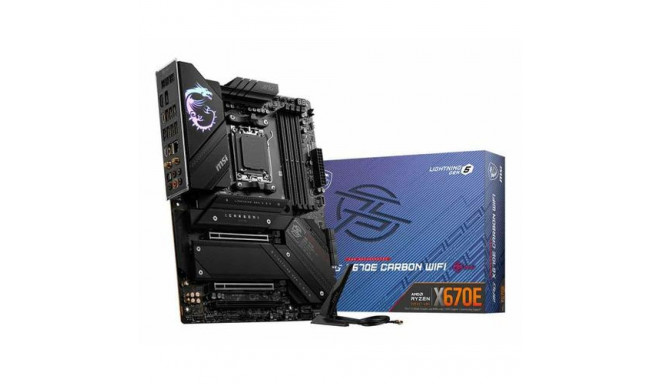MSI MPG X670E CARBON WIFI motherboard AMD X670 Socket AM5 ATX