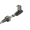 Deltaco MD-105 wire connector RJ-45 Grey