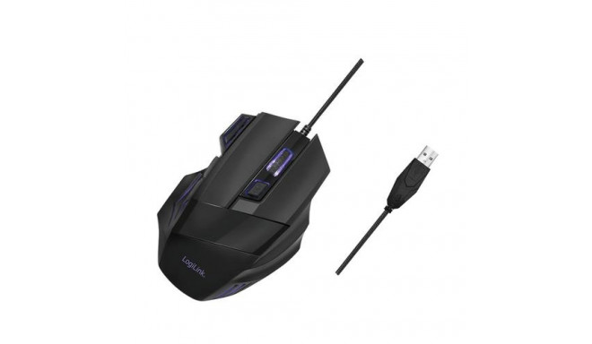 LogiLink ID0202 mouse Gaming Right-hand USB Type-A Optical 2400 DPI